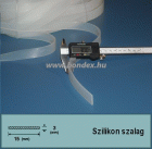 15x3 szilikon szalag