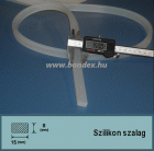 15x8 szilikon szalag