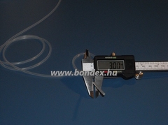 Egészségügyi minőségű szilikon cső 1x3 mm