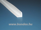 Szilikon élvédő sarokvédő L profil 15x15 mm