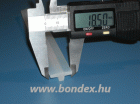 szilikon t profil 18,5x8,5 mm